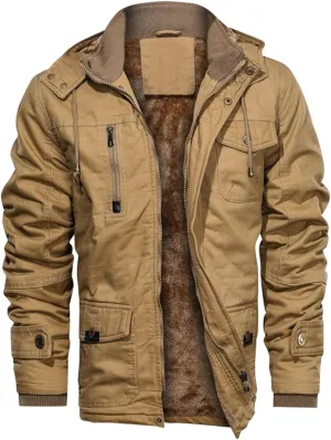 Men's Special Ops Military Tactical Rain Jackets Winter Warm Fleece Softshell Hooded Raincoat Snowboard Soft Outwear