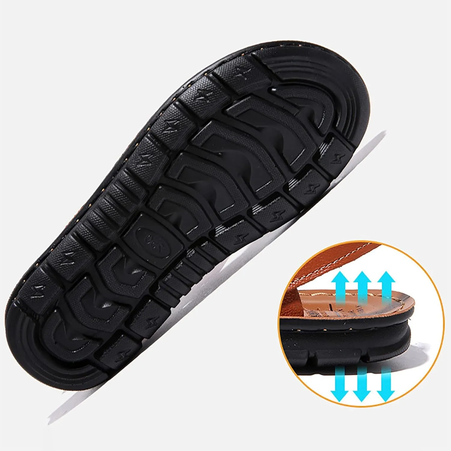 Mens Water Sandals Slides for Men Men's Sport Sandals Outdoor Hiking Sandal Mens Beach Sandals Beach Sandals