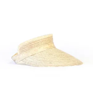 Mercado Handwoven Palm Visor