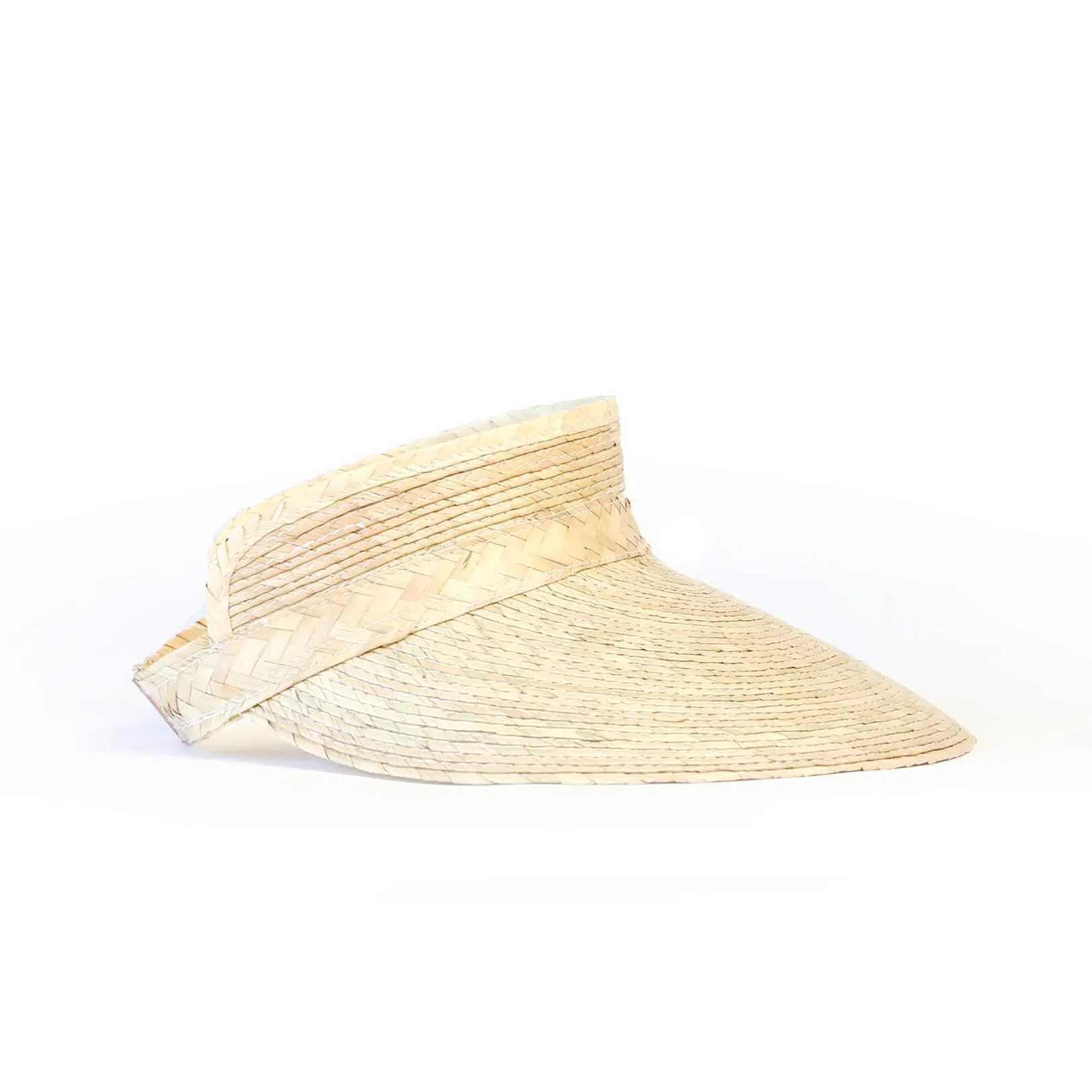 Mercado Handwoven Palm Visor