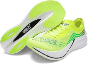 New Carbon Plate Running Shoes for Men Breathable Cushioning Sports Non-Slip PB Lightweight Rebound Road Sneakers