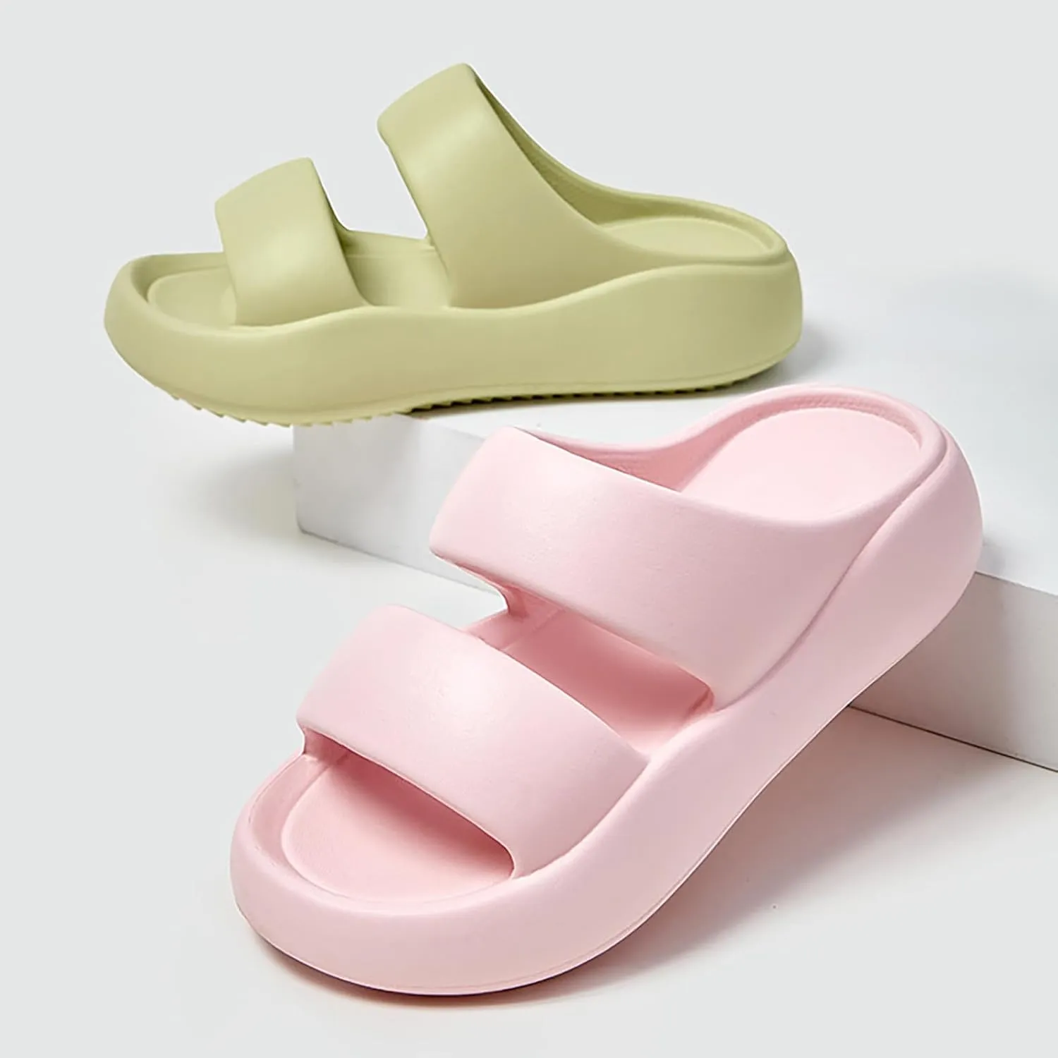 Non Slip Shower Shoes for Women Shower Shoes with Drainage Holes Walking Sandals Shower Slides for Women