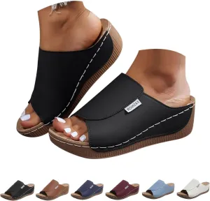 Orthopedic Sandals for Women Damping Sole Upgradation Stretch Lightweight Sandal Orthopedic Arch Support Summer Shoes