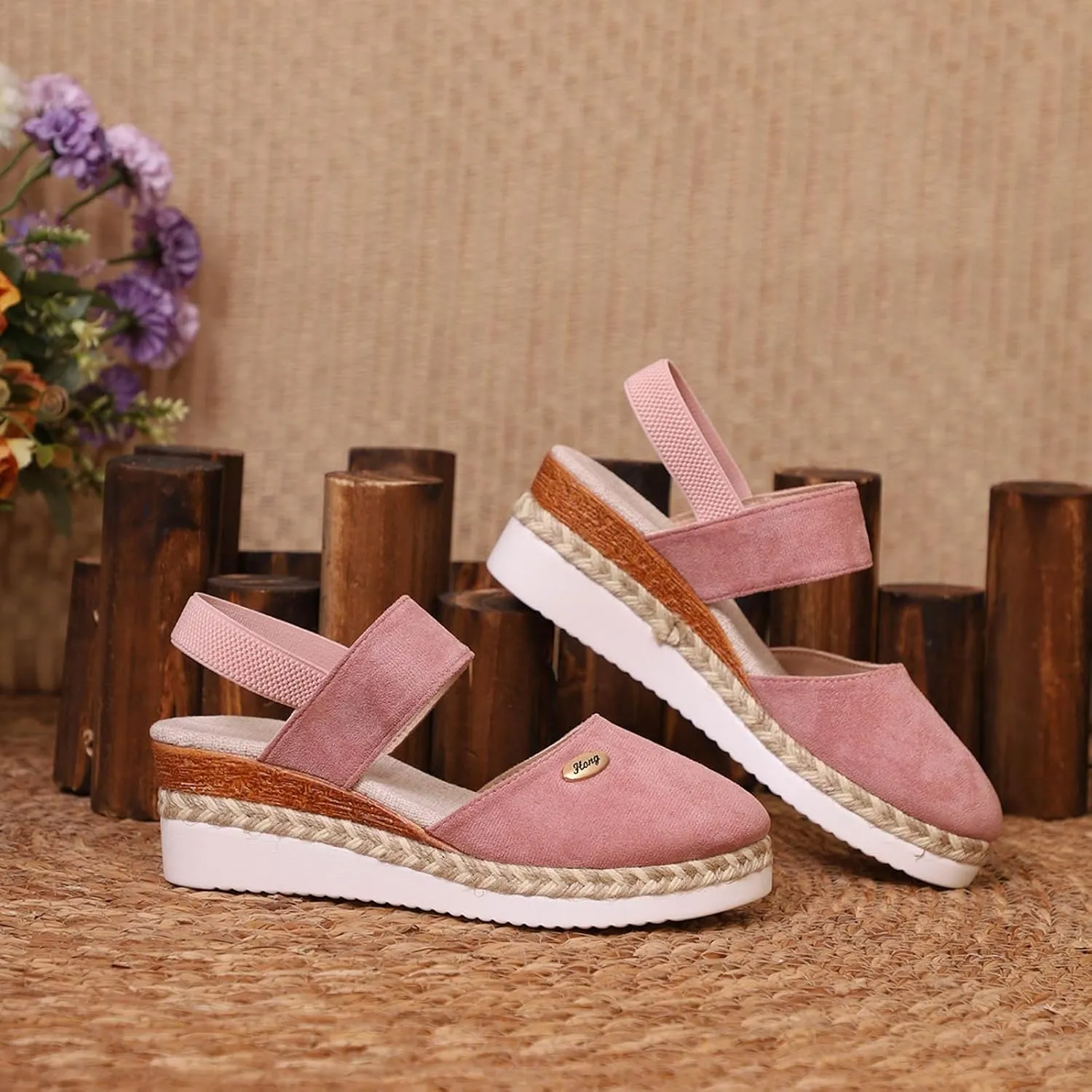 Orthopedic Wedge Sandals for Women Summer Dressy 2025 Womens Platform Sandal Arch Support Closed Toe Buckle Ankle Strap Espadrilles Wedges Sandals Comfortable Outdoor Shoes