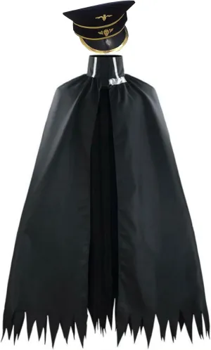 Poetic Walk Anime V3 Ouma Kokichi Cosplay Halloween Cloak Robe Jacket Hat Costume