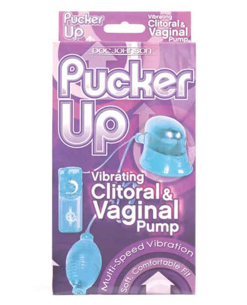 Pucker Up Vibrating Clit & Vagina Pump