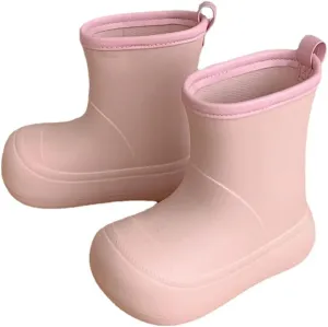 Rain Boots for Women Cartoon Ladies Outdoor Non-Slip Waterproof Students Four Seasons Universal Rainy Rubber Shoes