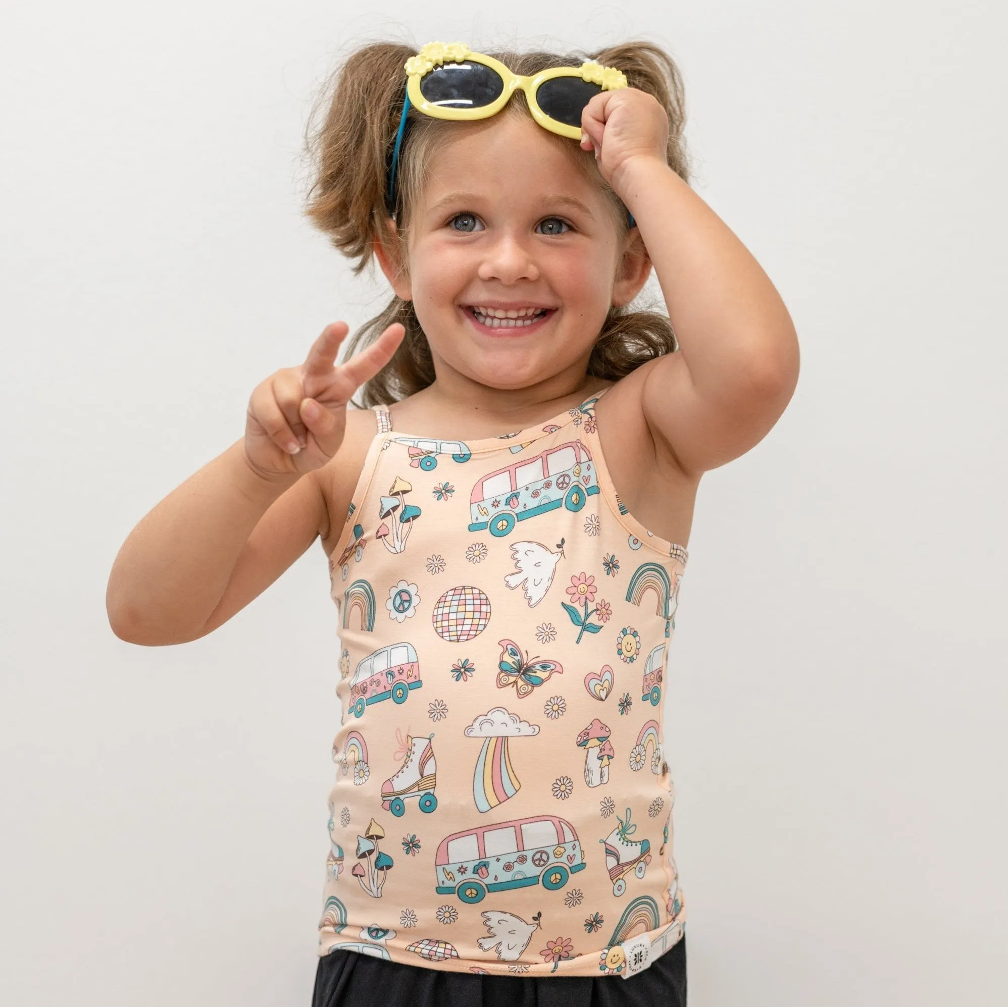 Retro Roller Skates Camisole