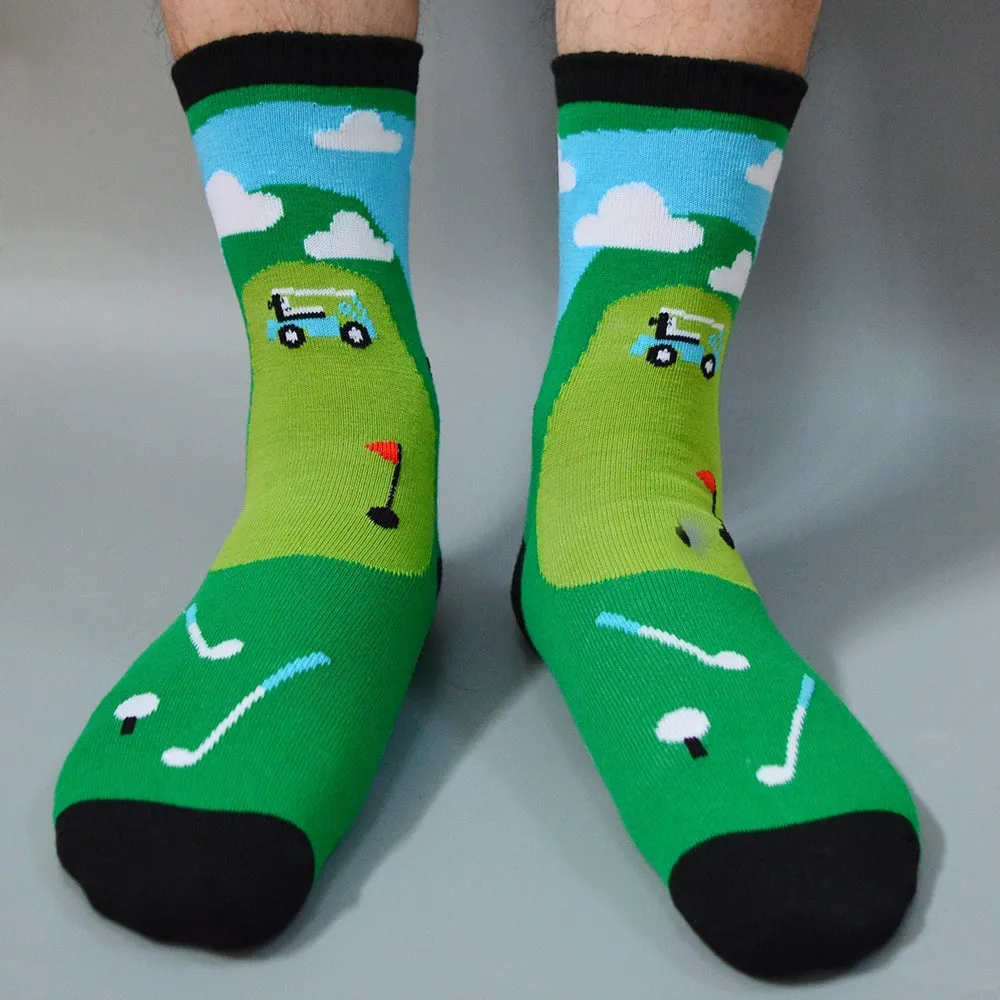ROYALUCK Men's Golf Socks Football Cycling Socks
