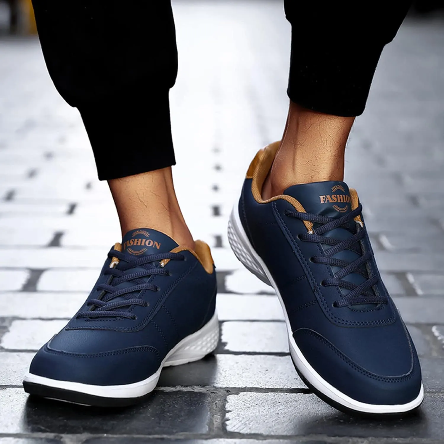 Running Shoes for Men Non Slip Walking Sneakers Athletic Jogging Shoes Comfort Workout Sneakers Active Tennis Shoes