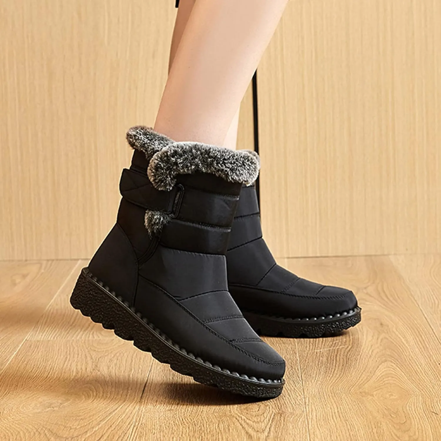 Snow Boot for Women Size 6 Snowboard Boots Womens 9.5 White Warm Winter Boots Women Wide Extra Wide Calf Winter Boots for Women Botas Para Nieve Mujer