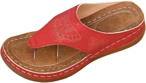 SuanlaTDS Women's Slide Sandals Wedge Flip Flops 2025 Comfortable Dressy Summer Orthopedic Arch Support Platform Slip On Walking Beach Shoes Thong Open Toe Low Heels Wedges Slide Sandal