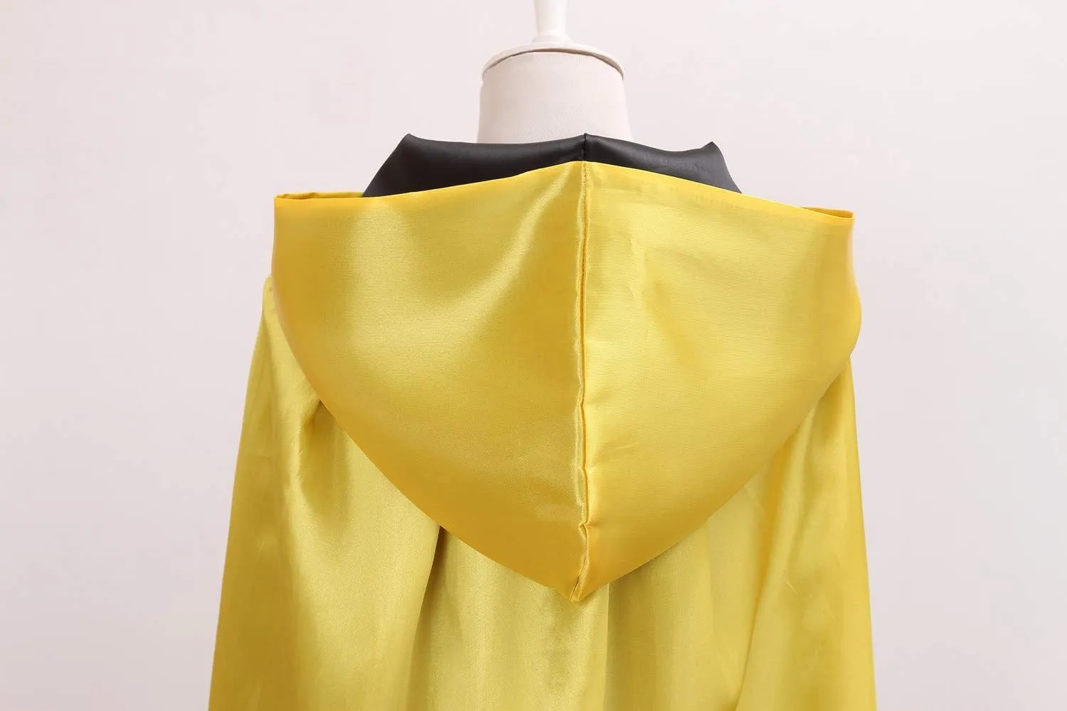 Unisex Reversible Hooded Cloak Cape For Christmas Halloween Party Vampires Cosplay Costumes