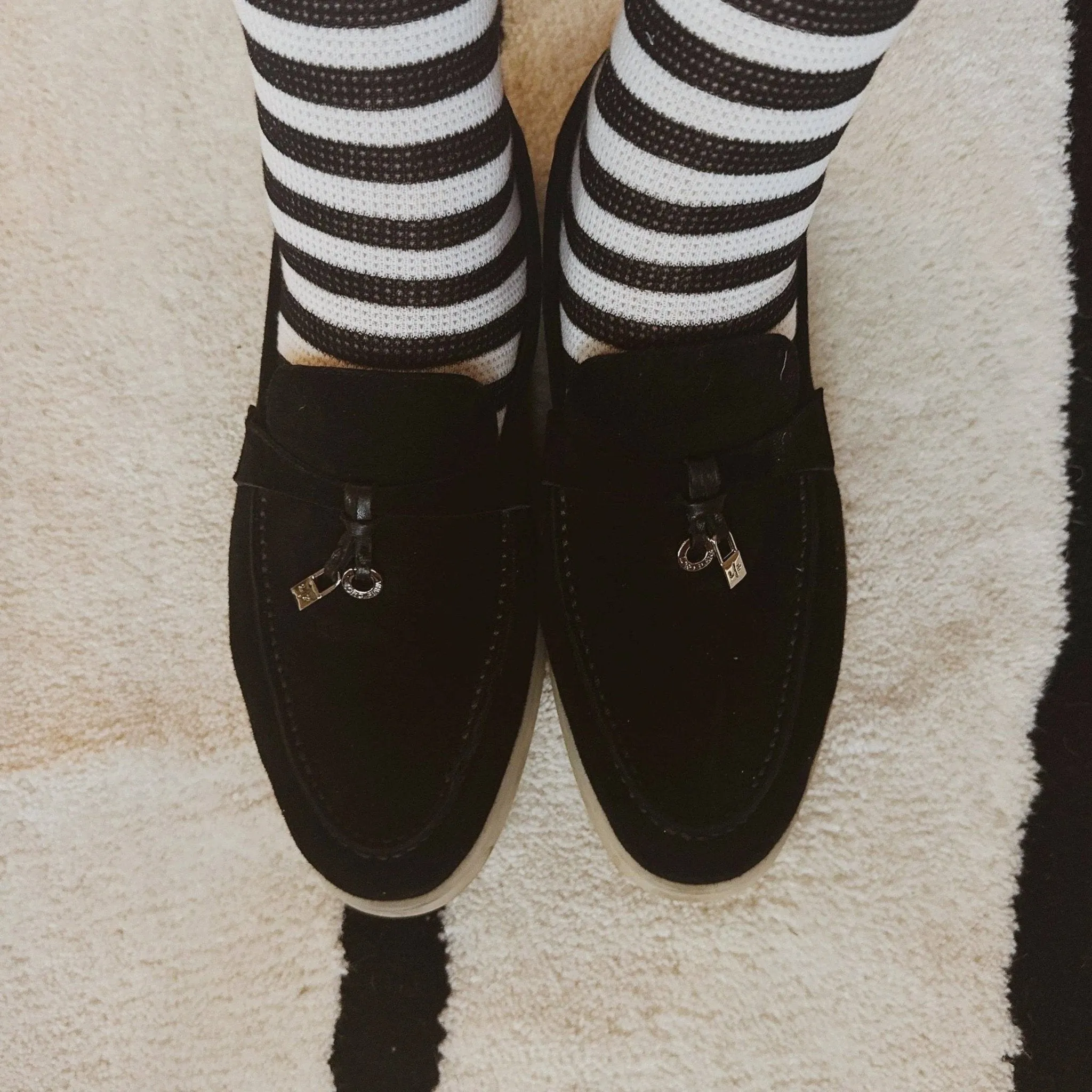 Urban Stripes Socks - Black