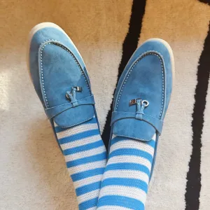 Urban Stripes Socks - Blue