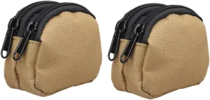 VOSAREA Sturdy Material Coin Bag Zipper Mini Pouch for Women Men Key Card Holder Storage Organizer