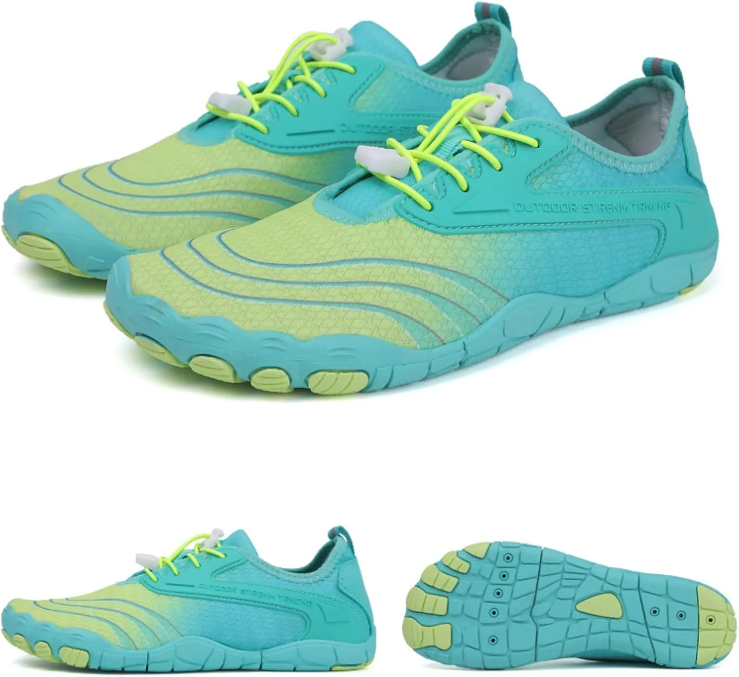Water Shoes Mens Womens Quick Dry Barefoot Aqua Swim Beach Pool Surf Kayaking Hiking Outdoor Sports Shoes Lightweight Non Slip Design