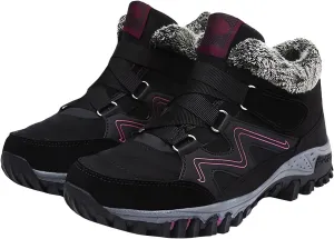 Waterproof Snow Boots for Women Cute Women Snow Boot White Winter Boots Size 12 Women's Black Mid-Calf Winter Slip on Fashion Boots for Women Womens Hiking Boots Waterproof Cute Daily Deals