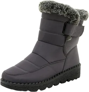 Waterproof Snow Boots for Women Womens Size 8.5 Snow Boot Winter Boots Waterproof Snow Fur Boots Heels for Women Winter Botas De Frio Para Mujer Elegantes Largas