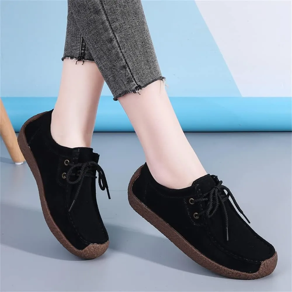 WERWAES Womens Loafers Boat Flat Shoes Slip on Casual Moccasin Shoes Comfortable Penny Loafers Fashion Ladies for Working Driving Office