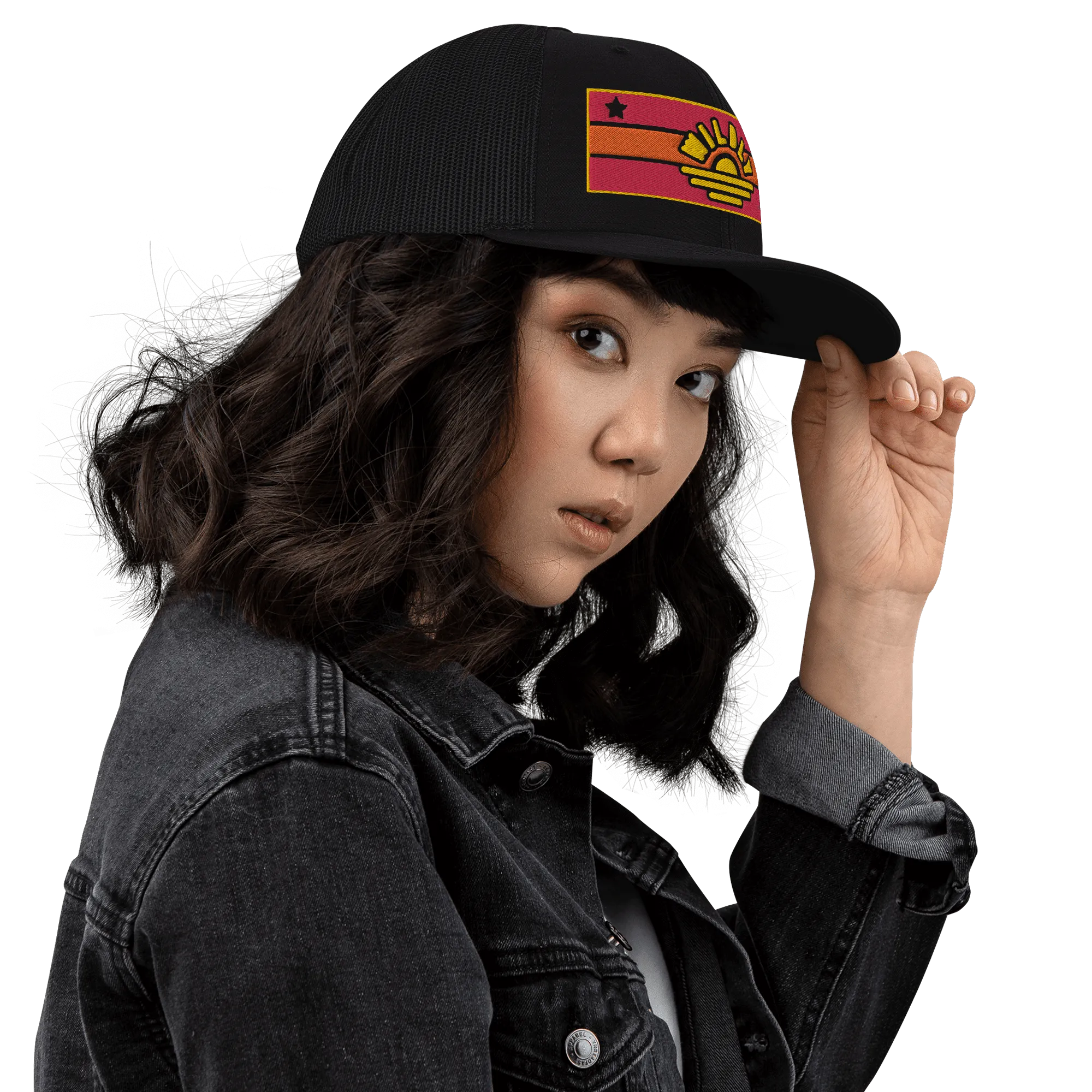 Wildly Sunset Trucker Cap