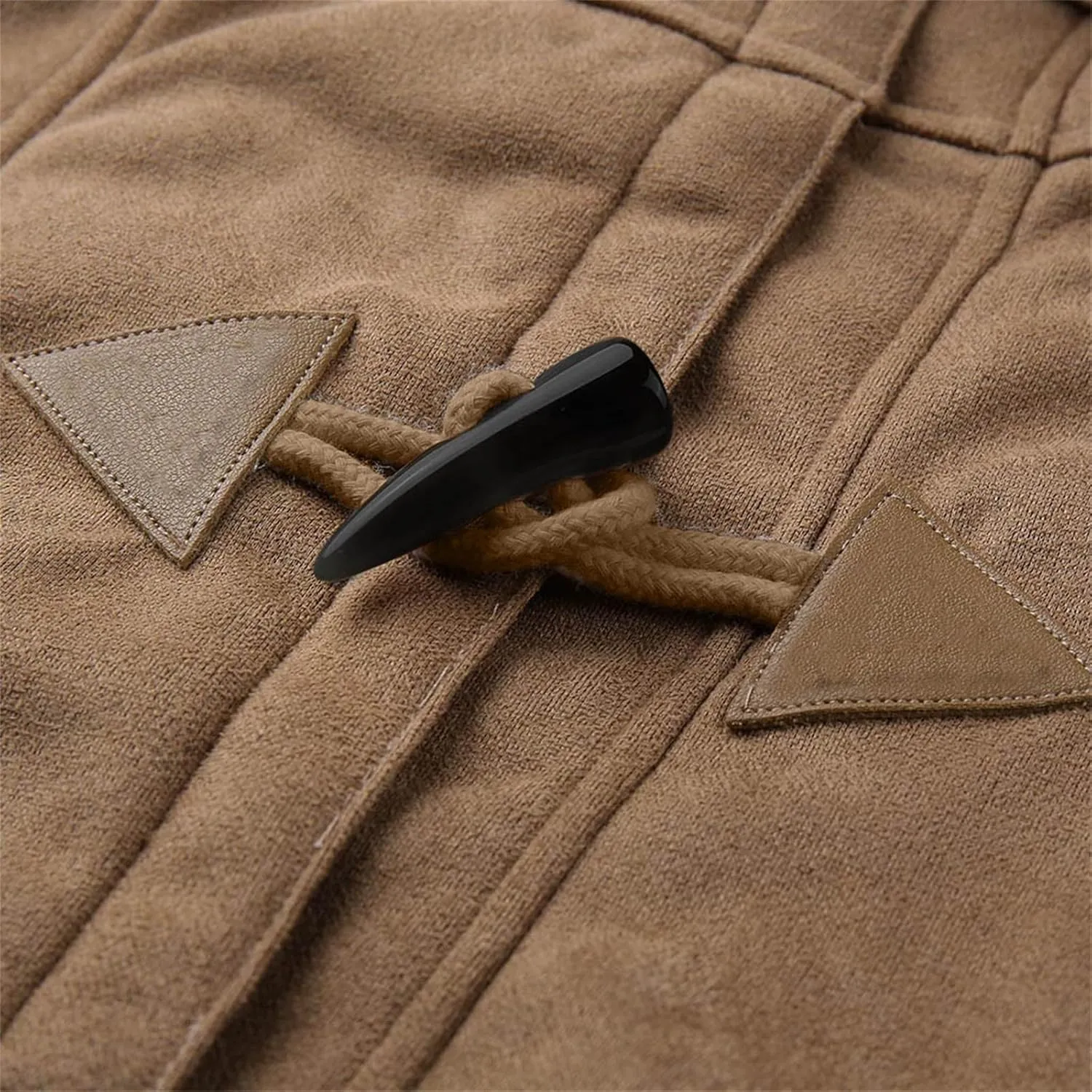 Winter Jackets for Women Sherpa Lined Suede Coat Thick Hooded Jacket Plus Size Parka Coat Warm Outerwear with Pockets