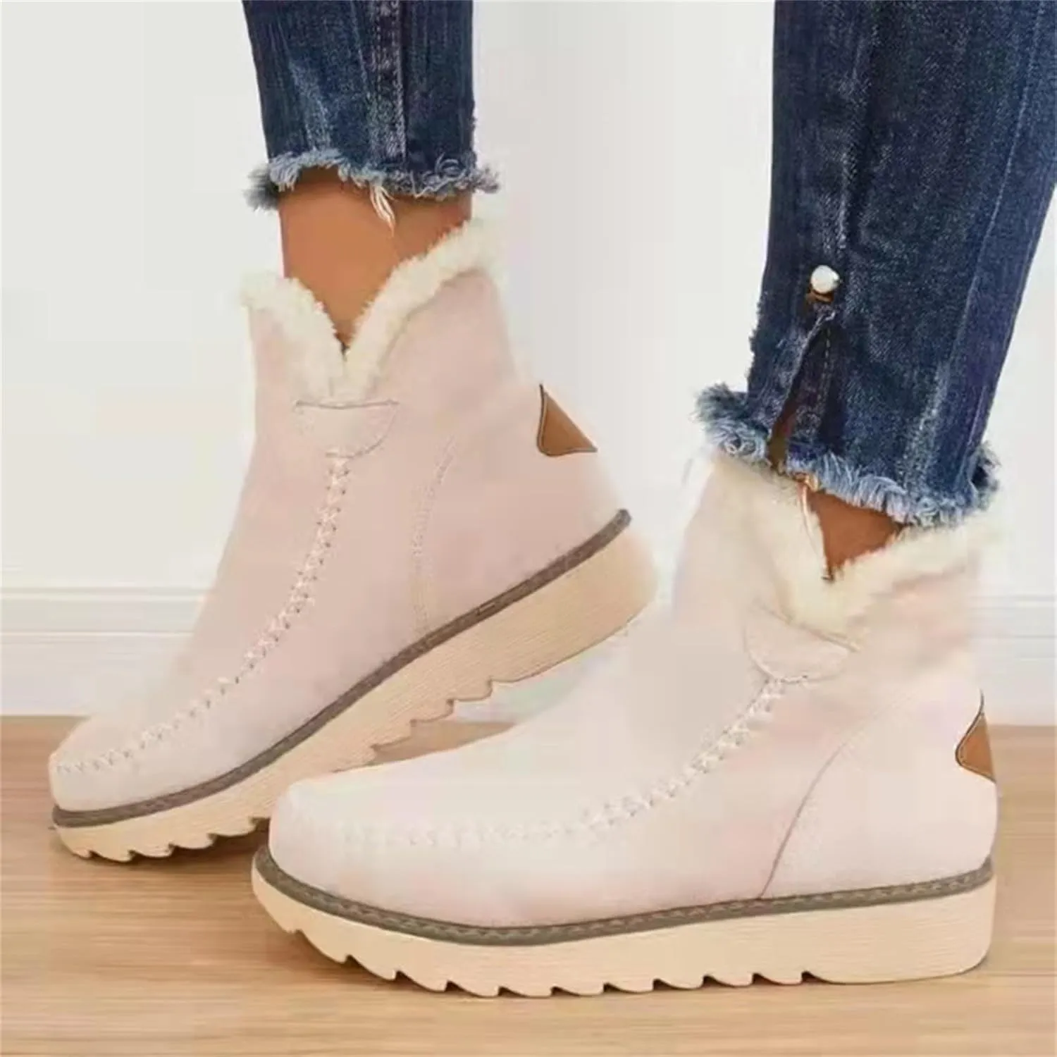 Winter Tall Boots for Women 2023 Trendy Womens Snow Boots Ankle Winter Boots Women Size 8 Knee High Winter Boots for Women Wide Width Botas De Invierno De Mujeres Peludas