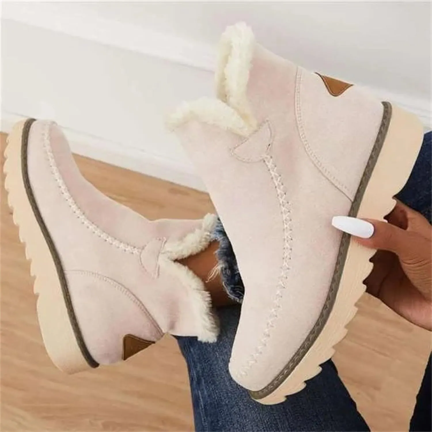 Winter Tall Boots for Women 2023 Trendy Womens Snow Boots Ankle Winter Boots Women Size 8 Knee High Winter Boots for Women Wide Width Botas De Invierno De Mujeres Peludas