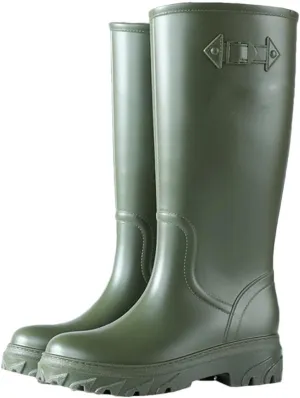 Woman High Water Boots Rain Rubber Shoes Waterproof Galoshes Garden Work Rainboots