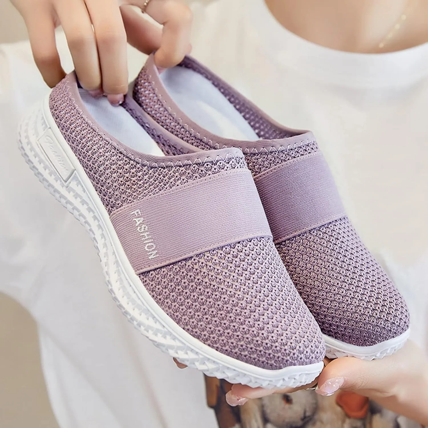 Womans Shoes Jogger Running Shoe Wide Width Shoes for Women Non Slip Lightweight Casual Breathable Tennis Shoes