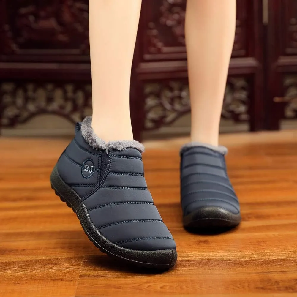Women Snow Boots Waterproof Tall Slip on Winter Boots for Women Waterproof Snow Non Slip Snow Boots Womens Tall Womens Hunting Boots Waterproof Insulated Botas De Invierno Para Mujer Elegantes Largas