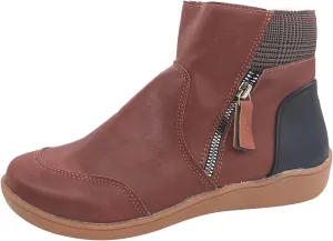 Womens Ankle Snow Boots Waterproof Womens Snow Boots Size 12 Wide Womens Winter Booties Women's Insulated Winter Boots Size 7.5 Women's Tall Lined Leather Winter Boots
