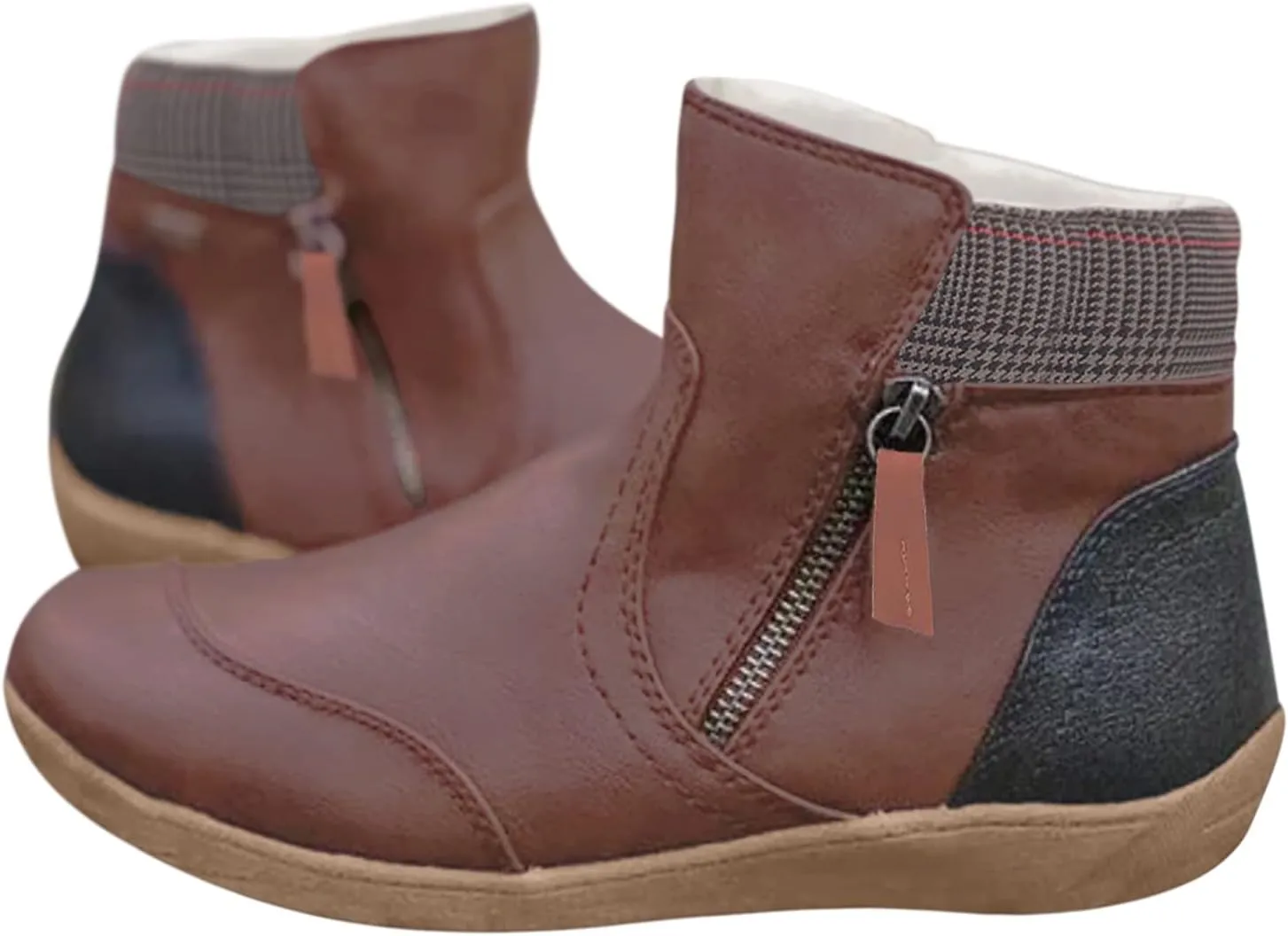 Womens Ankle Snow Boots Waterproof Womens Snow Boots Size 12 Wide Womens Winter Booties Women's Insulated Winter Boots Size 7.5 Women's Tall Lined Leather Winter Boots