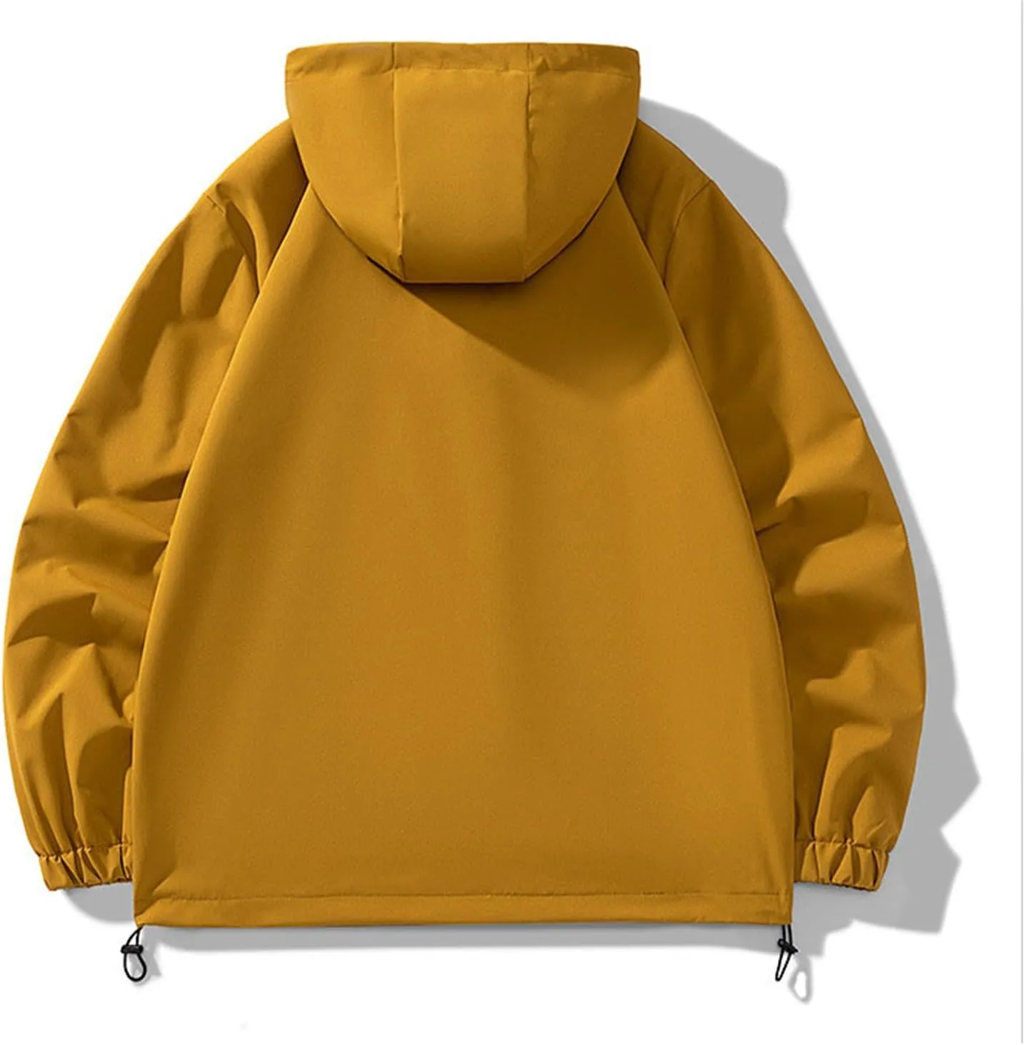 Women's Rain Jacket Plus Size Raincoat Lightweight Hooded Windbreaker with Pockets Waterproof Rain Jackets for Women