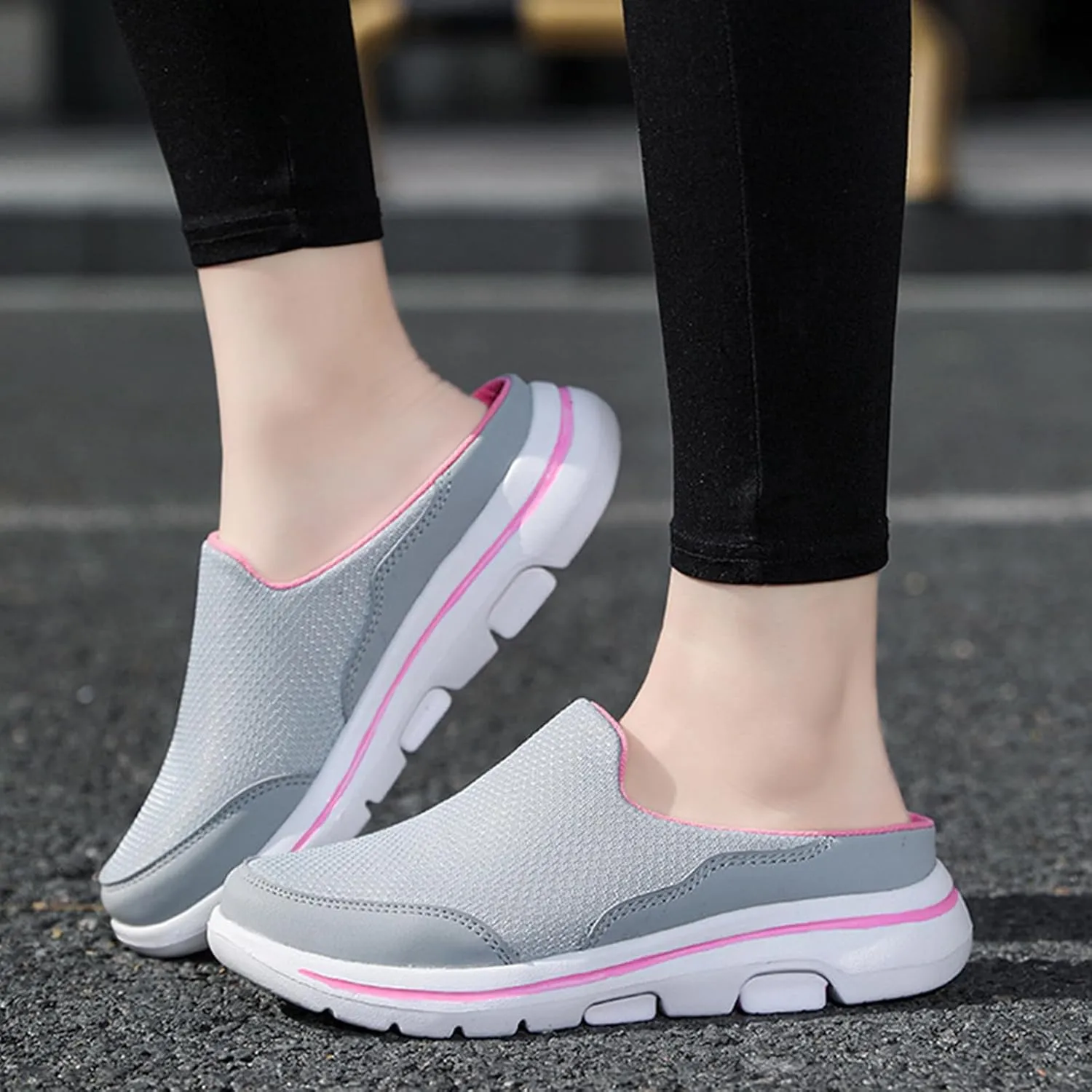 Women's Sandals Multicolor Plus Size Lightweight Breathable Casual Clogs Shoes Summer Beach Slippers