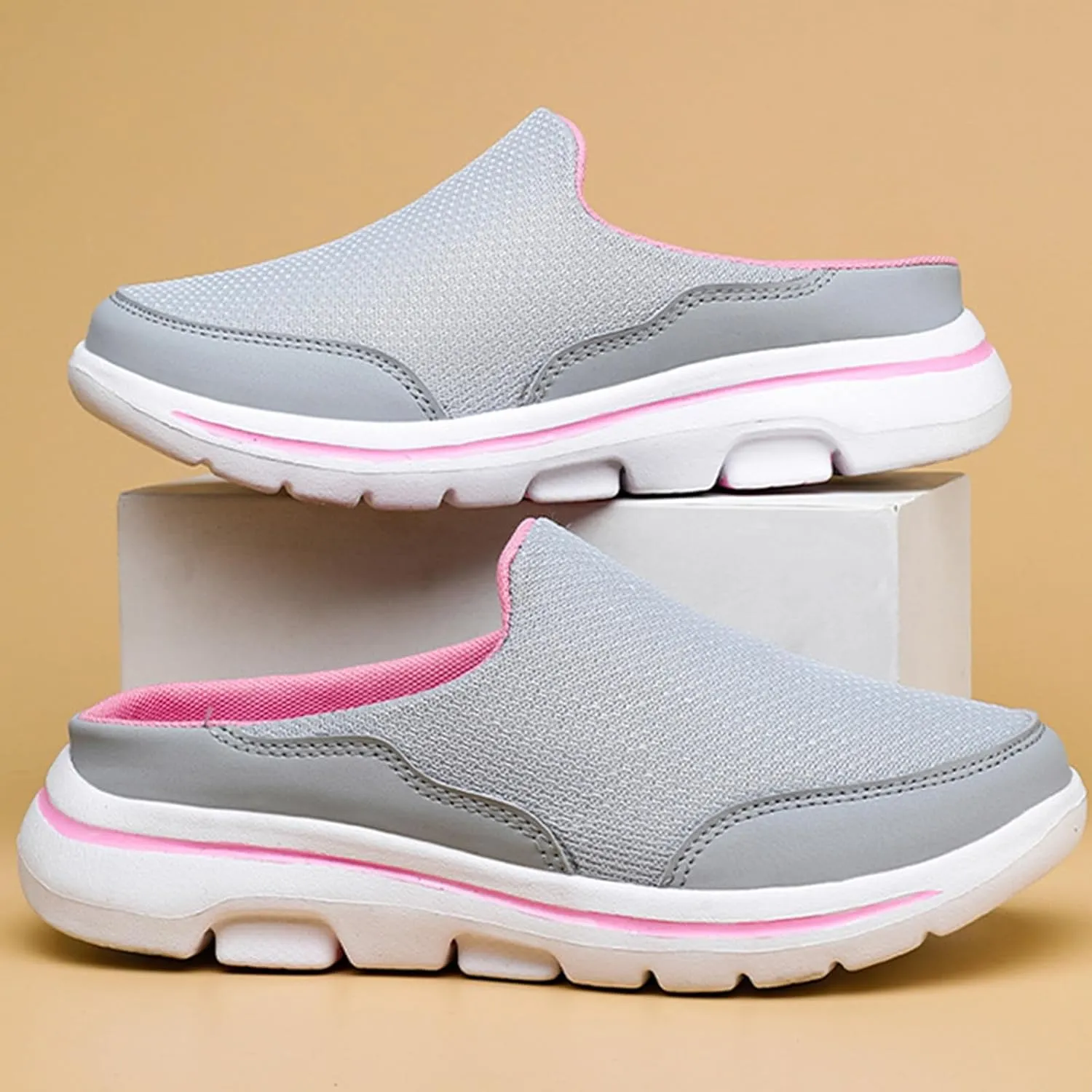 Women's Sandals Multicolor Plus Size Lightweight Breathable Casual Clogs Shoes Summer Beach Slippers