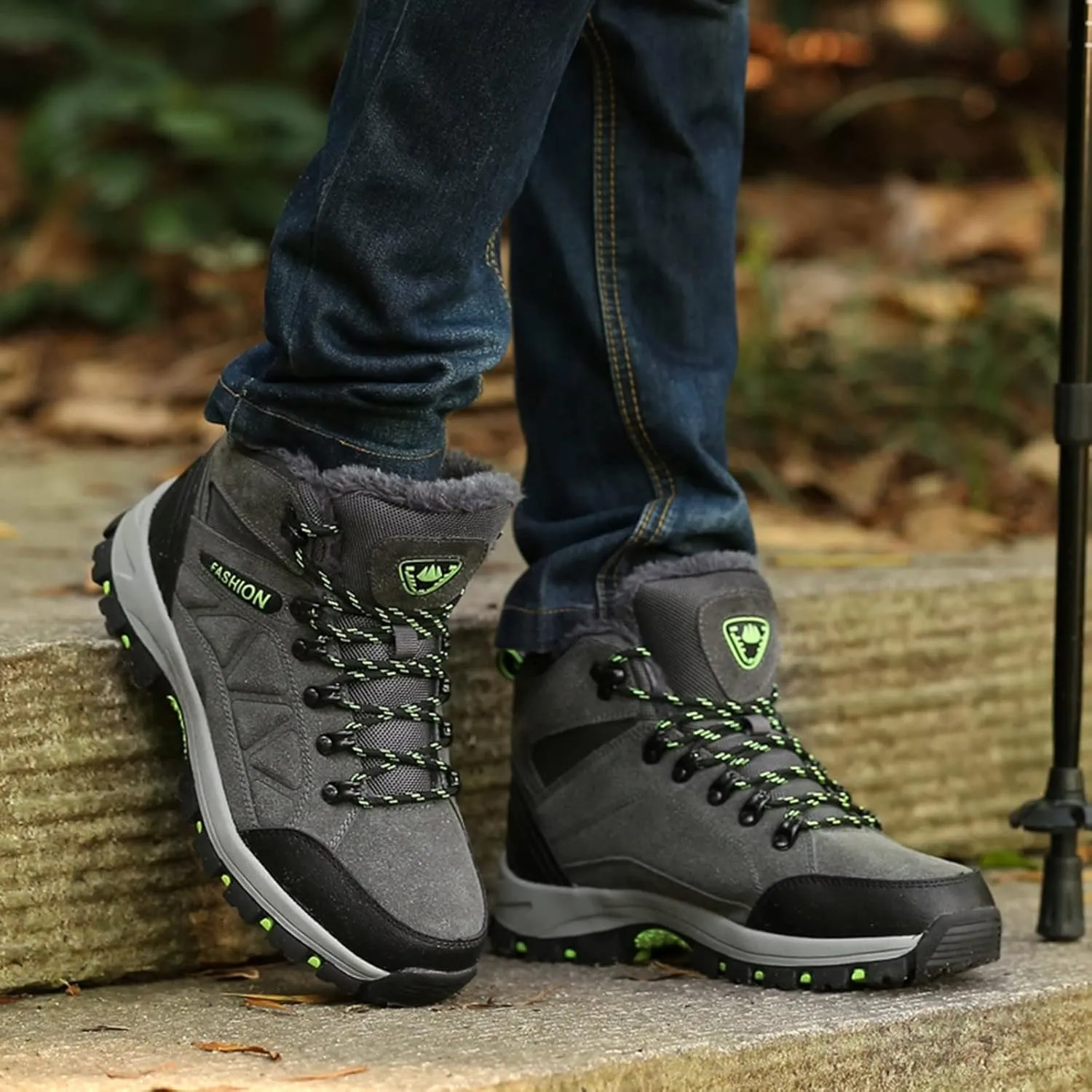 Womens Winter Snow Boots Ankle Womens Boots Winter Fashion Extra Wide Width Women's Winter Boots Womens Non Slip Insulated Snow Boots Womens Winter Hiking Boots Wide Width