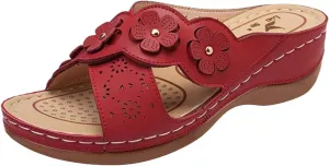 ZSpzx Womens Wedge Orthopedic Flip-Flops Sandals with Arch Support Open Toe Comfortable Walking Sports Sandals for Women 2025 Dressy Summer Womens Sandals Cushion Footbed Platform Sandals